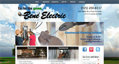 Desktop Screenshot of beneelectric.com